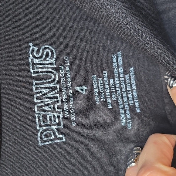 Torrid Peanuts Halloween Trick Or Treat Henley 3/5 Sleeves 4x - Picture 6 of 8